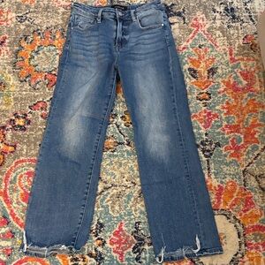 Risen Los Angeles High Rise Relaxed Straight Leg Women's Jeans